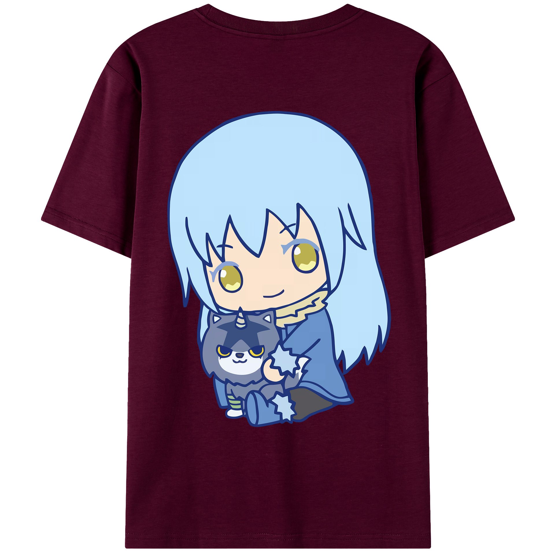 （画像用） 転スラ Regarding Reincarnated to Slime レディース半袖Tシャツ(バックプリント)